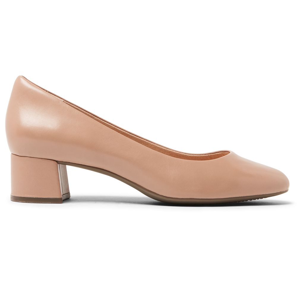 Rockport Total Motion Sydney - Womens Pumps - Beige - NZ (CGW-124985)